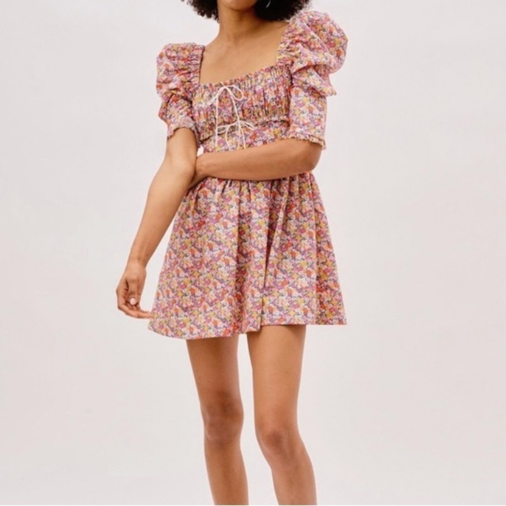 For Love & Lemons Libby Mini Dress